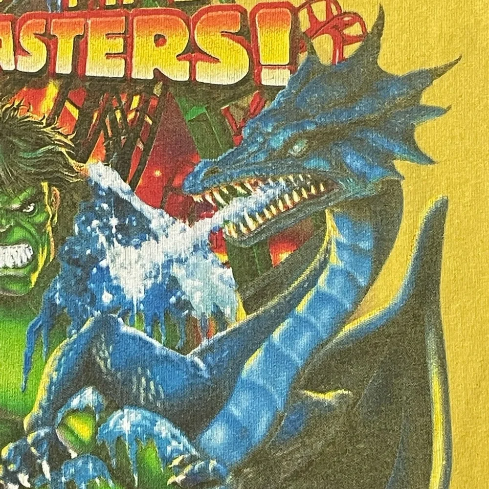 Vintage Universal Studios Battle Of The Coasters 2000s Superhero Hulk T-Shirt S